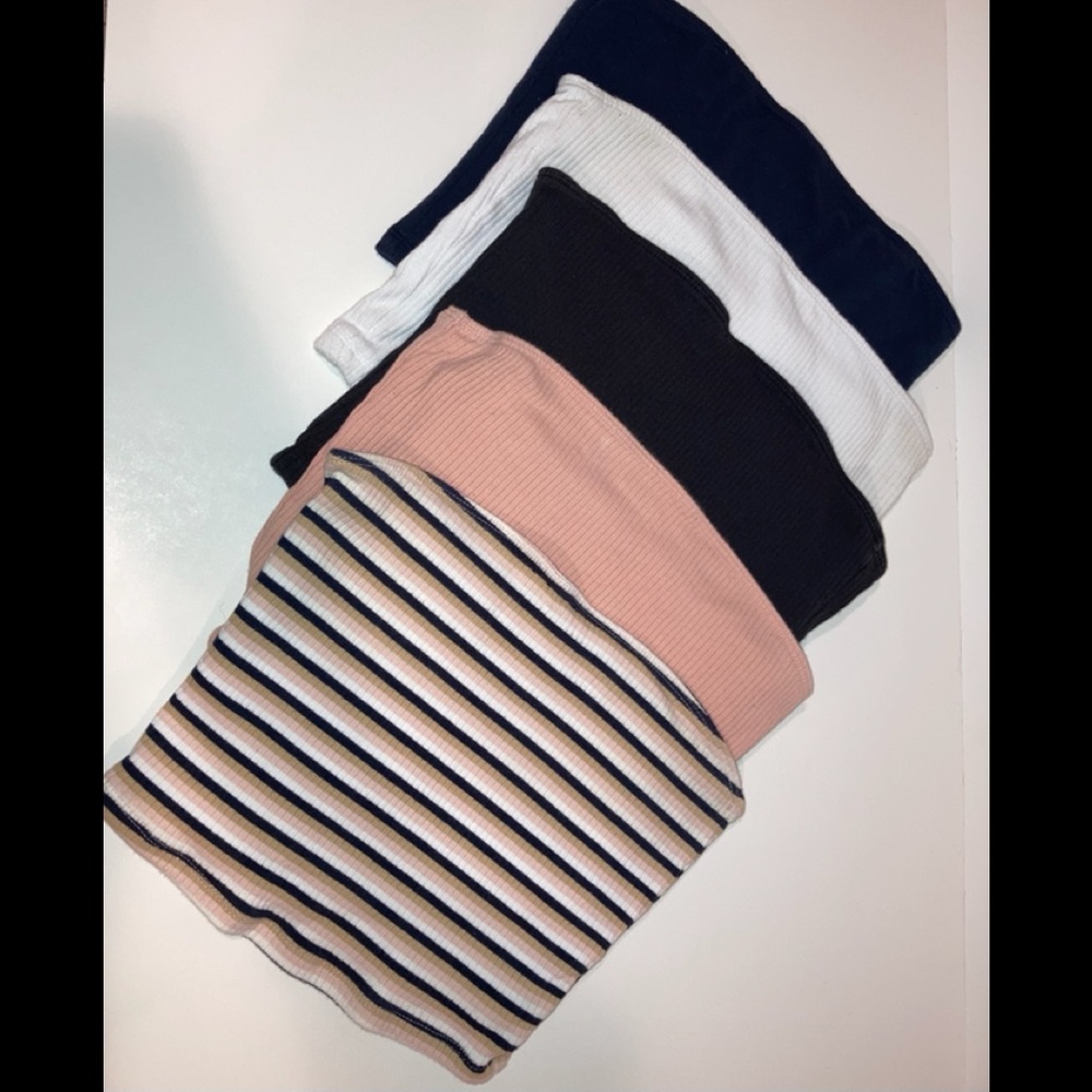 Deal! 5 Tube Tops for $24